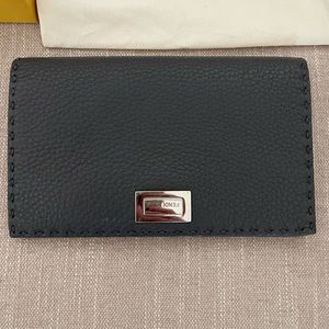 Fendi leather wallet